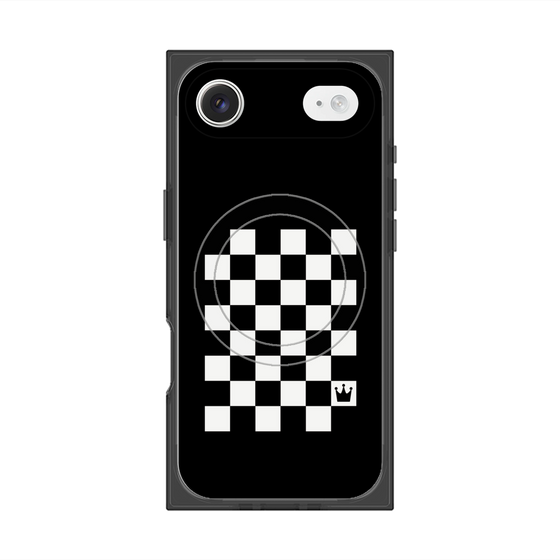 Premium Square Case with MagSafe［ Racing Checkered Flag ］