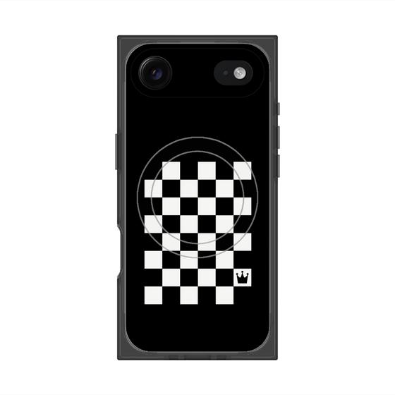 Premium Square Case with MagSafe［ Racing Checkered Flag ］