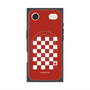Premium Square Case with MagSafe［ Racing Checkered Flag Red ］