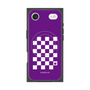 Premium Square Case with MagSafe［ Racing Checkered Flag Purple ］