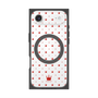 Premium Square Case with MagSafe［ CASEPLAY Crown Dots Red ］