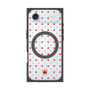 Premium Square Case with MagSafe［ CASEPLAY Crown Dots Red ］