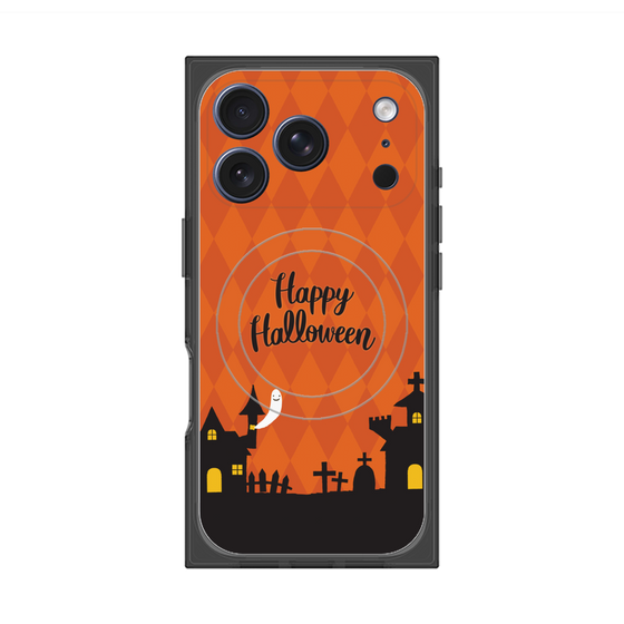 Premium Square Case with MagSafe［ Halloween World - Orange ］