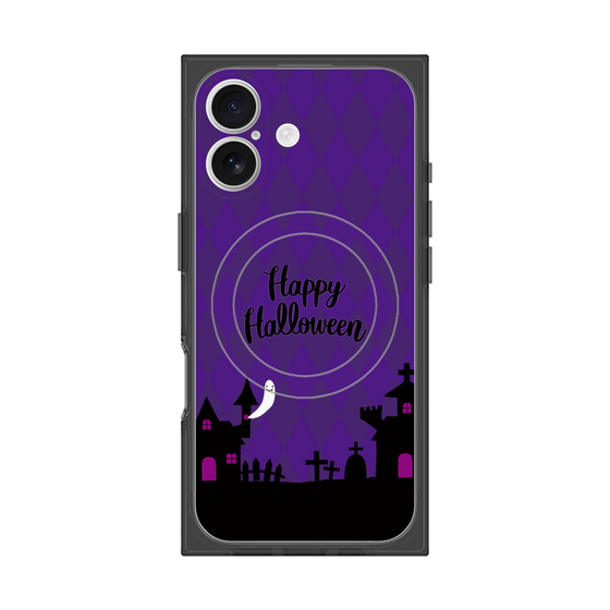 Premium Square Case with MagSafe［ Halloween World - Purple ］