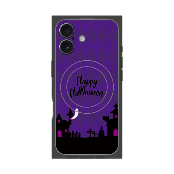 Premium Square Case with MagSafe［ Halloween World - Purple ］