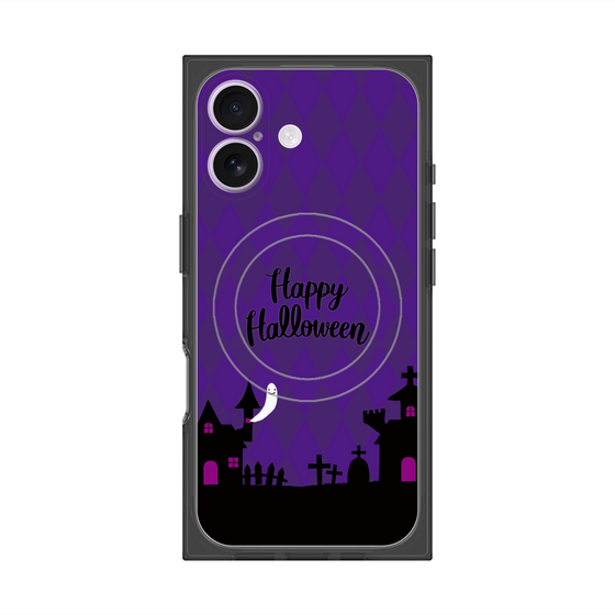 Premium Square Case with MagSafe［ Halloween World - Purple ］