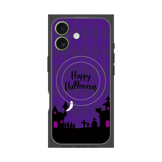 Premium Square Case with MagSafe［ Halloween World - Purple ］