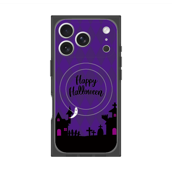 Premium Square Case with MagSafe［ Halloween World - Purple ］