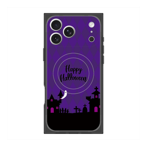 Premium Square Case with MagSafe［ Halloween World - Purple ］