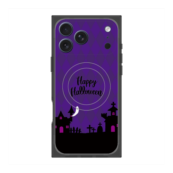 Premium Square Case with MagSafe［ Halloween World - Purple ］