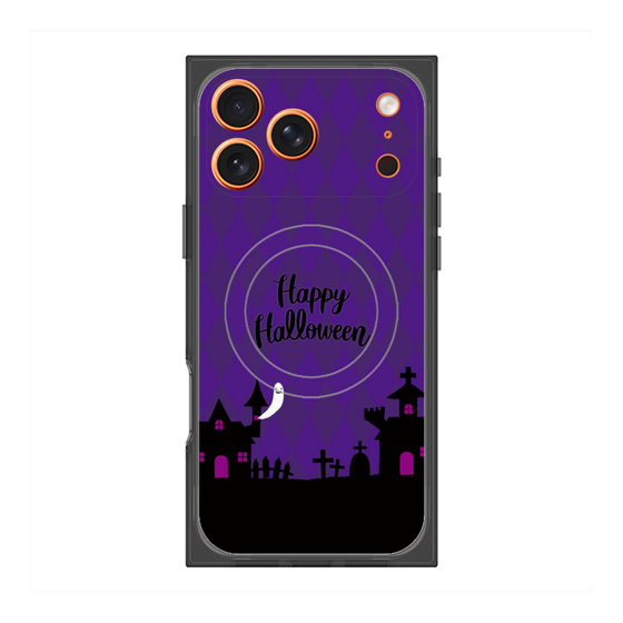 Premium Square Case with MagSafe［ Halloween World - Purple ］