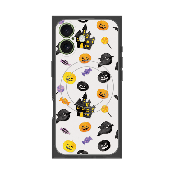 Premium Square Case with MagSafe［ Halloween Party - White ］