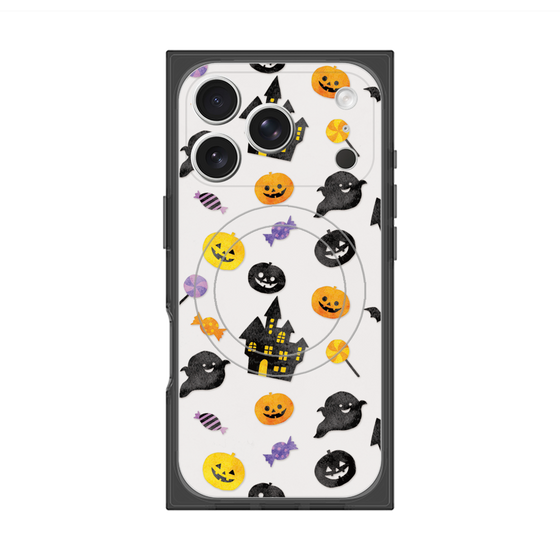 Premium Square Case with MagSafe［ Halloween Party - White ］