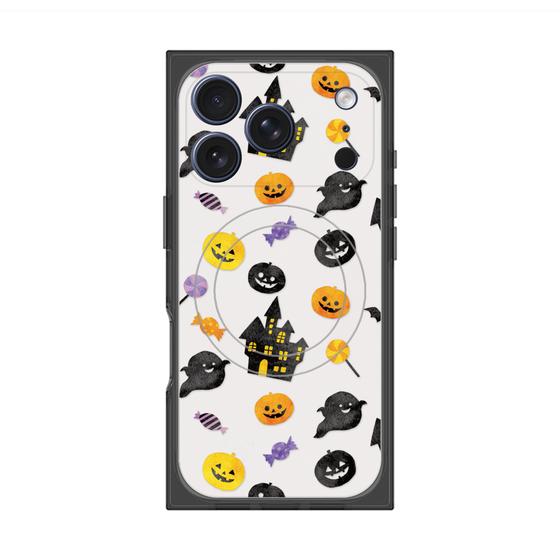 Premium Square Case with MagSafe［ Halloween Party - White ］