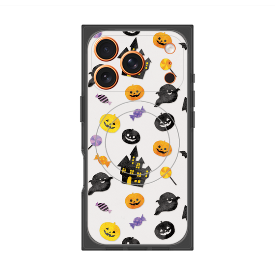 Premium Square Case with MagSafe［ Halloween Party - White ］