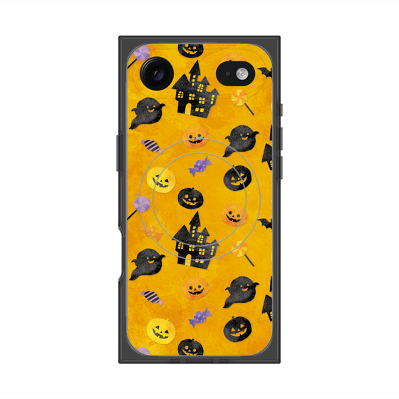 Premium Square Case with MagSafe［ Halloween Party - Orange ］