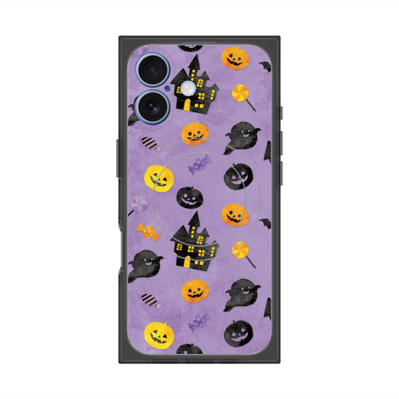 Premium Square Case with MagSafe［ Halloween Party - Purple ］