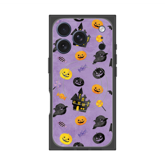 Premium Square Case with MagSafe［ Halloween Party - Purple ］