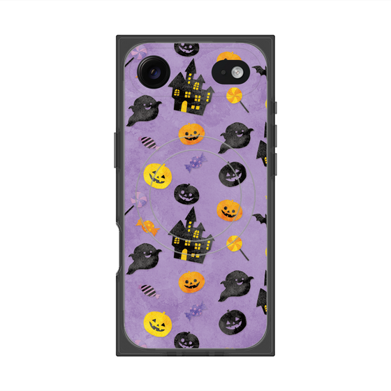 Premium Square Case with MagSafe［ Halloween Party - Purple ］