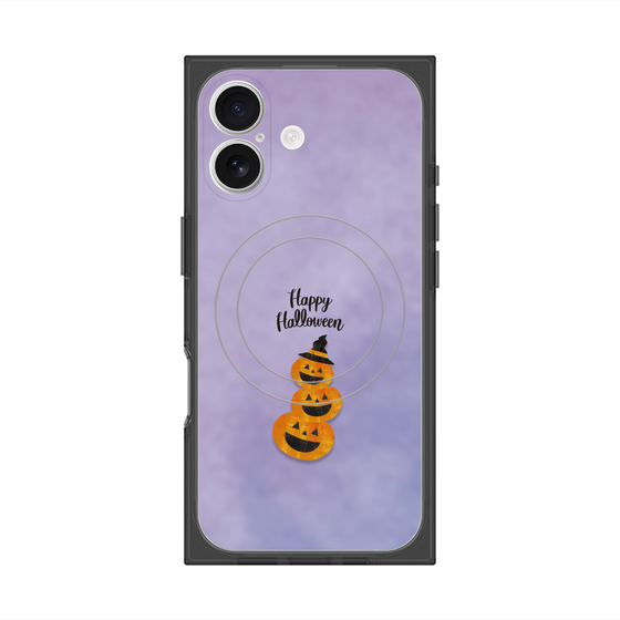 Premium Square Case with MagSafe［ Happy Halloween - Pumpkin ］