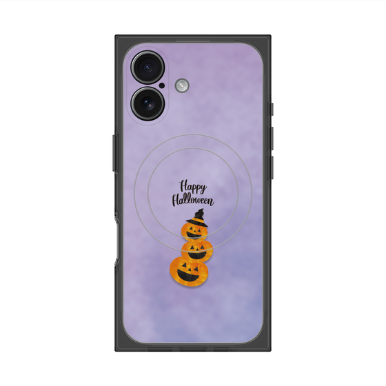 Premium Square Case with MagSafe［ Happy Halloween - Pumpkin ］