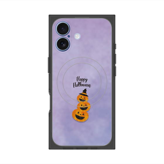 Premium Square Case with MagSafe［ Happy Halloween - Pumpkin ］