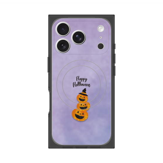Premium Square Case with MagSafe［ Happy Halloween - Pumpkin ］