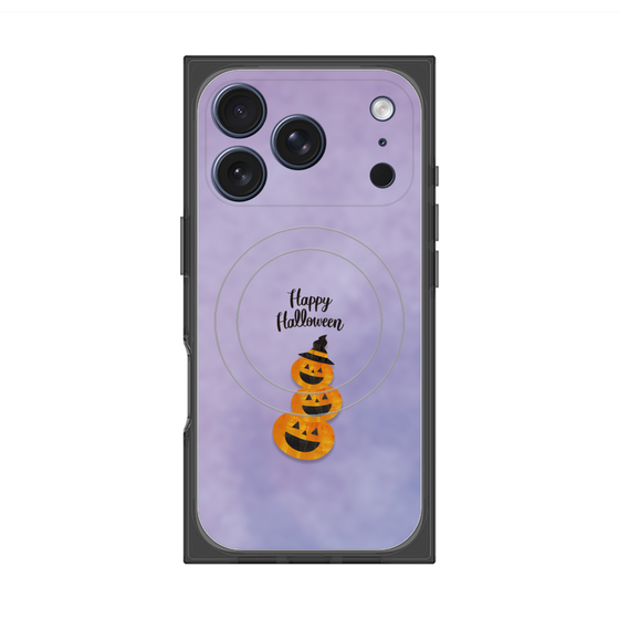 Premium Square Case with MagSafe［ Happy Halloween - Pumpkin ］