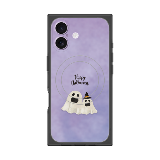 Premium Square Case with MagSafe［ Happy Halloween - Ghost ］
