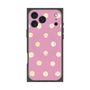 Premium Square Case with MagSafe［ Watercolor Dots Retro Color - Pink ］