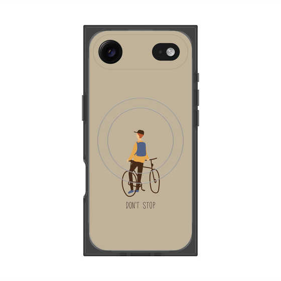 Premium Square Case with MagSafe［ Dont stop - Brown ］