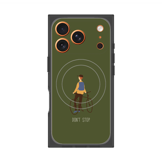 Premium Square Case with MagSafe［ Dont stop - Green ］