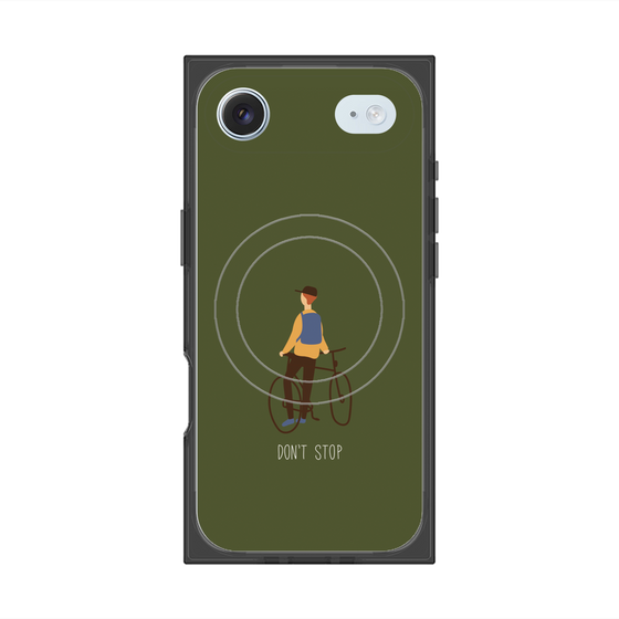 Premium Square Case with MagSafe［ Dont stop - Green ］