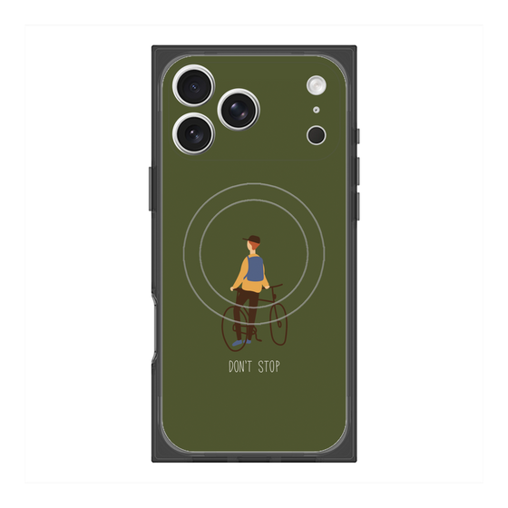 Premium Square Case with MagSafe［ Dont stop - Green ］