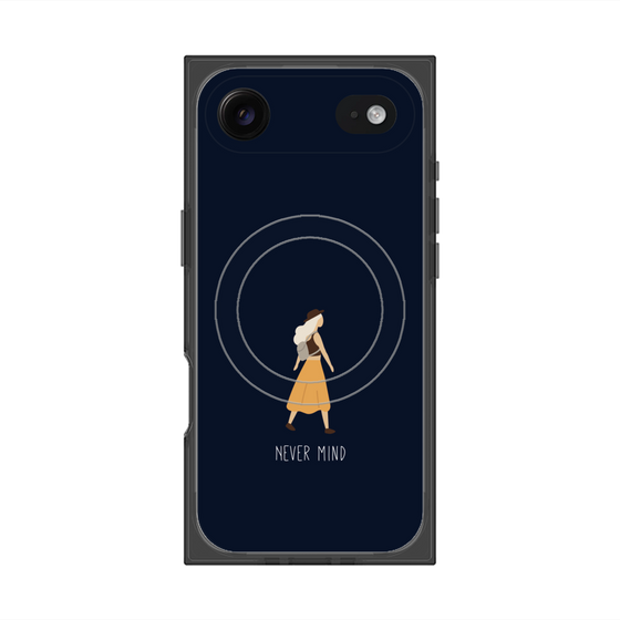 Premium Square Case with MagSafe［ Never Mind - Navy ］