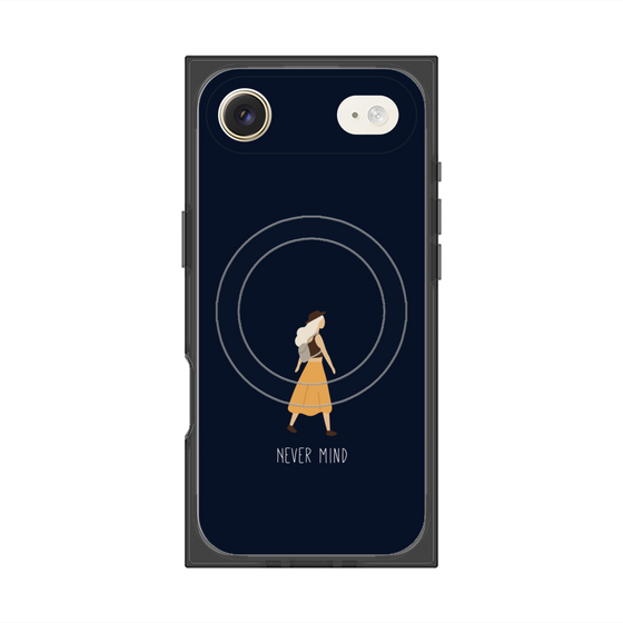 Premium Square Case with MagSafe［ Never Mind - Navy ］