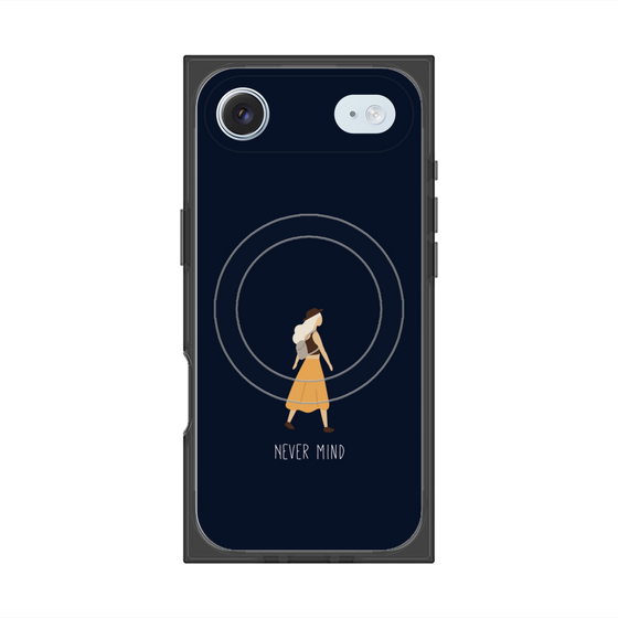 Premium Square Case with MagSafe［ Never Mind - Navy ］