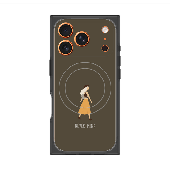 Premium Square Case with MagSafe［ Never Mind - Brown ］