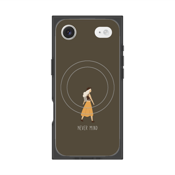 Premium Square Case with MagSafe［ Never Mind - Brown ］