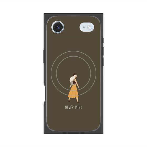 Premium Square Case with MagSafe［ Never Mind - Brown ］