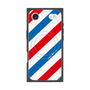 Premium Square Case with MagSafe［ Big Stripe - Red × Blue ］