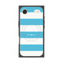 Premium Square Case with MagSafe［ Big Border - Blue ］