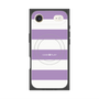 Premium Square Case with MagSafe［ Big Border - Purple ］