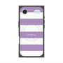Premium Square Case with MagSafe［ Big Border - Purple ］