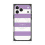 Premium Square Case with MagSafe［ Big Border - Purple ］