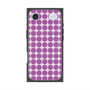 Premium Square Case with MagSafe［ Big Dot - Purple ］