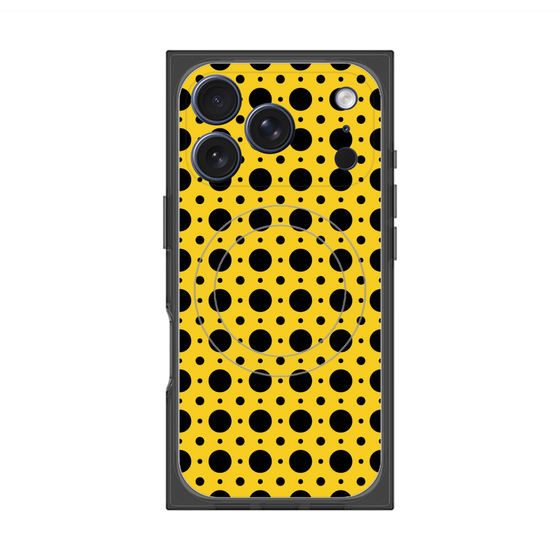 Premium Square Case with MagSafe［ Shower Dot - Yellow ］