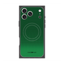 Premium Square Case with MagSafe［ Dot Gradation - Green ］