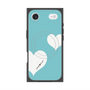 Premium Square Case with MagSafe［ Two Hearts - Blue ］