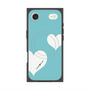 Premium Square Case with MagSafe［ Two Hearts - Blue ］